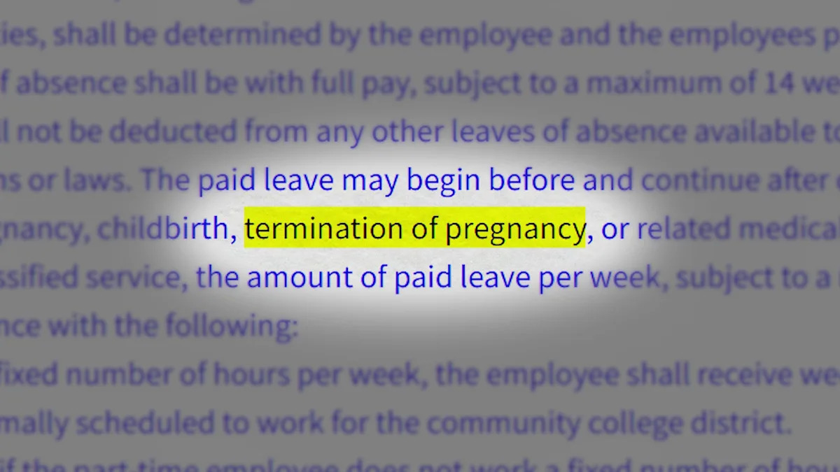 California teacher pregnancy leave bill could create paid leave for abortions