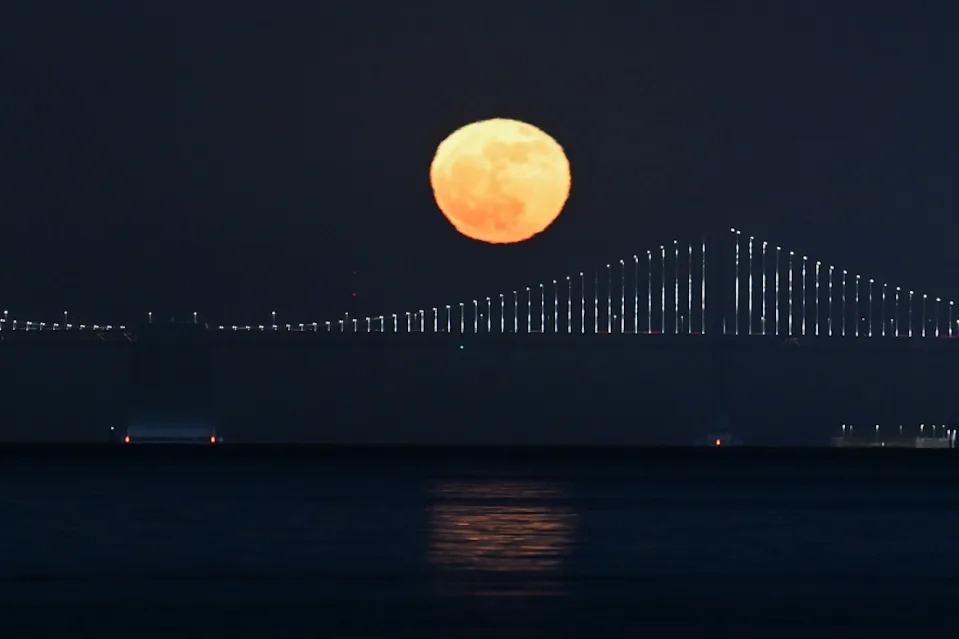 Clear skies and mild late-May weather across Northern California gave many the chance to witness the show in person. Anadolu via Getty Images