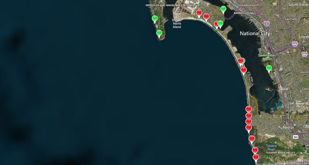 Coronado beaches close as sewage treatment plant hit with 'excessive' flows