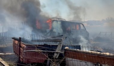 Grass fire destroys several outbuildings in south Sacramento County