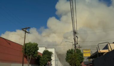 Stubborn Boyle Heights fire continues to impact SoCal’s air – NBC Los Angeles