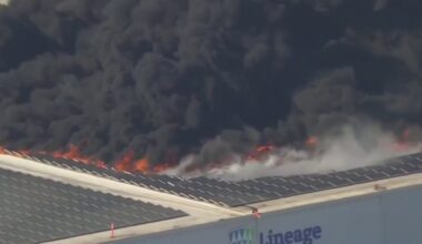 Boyle Heights warehouse fire: Crews work for 5th day in responding to 85M pound biohazard threat