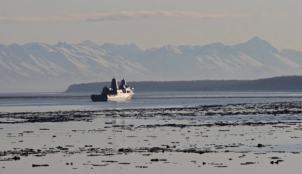 The military is searching for a US Marine missing off the coast of California