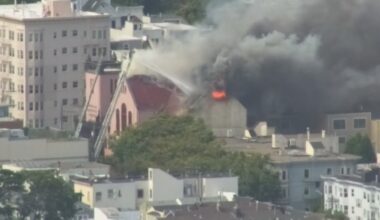Historic San Francisco church gutted by fire