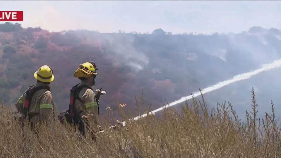 Sorrento Fire (FOX 5/KUSI)