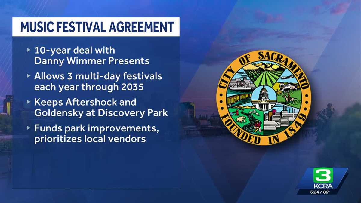 10-year deal approved for music festivals at Discovery Park
