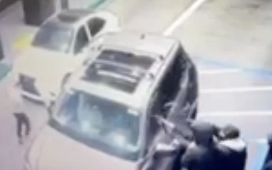 An early-morning robbery at a downtown Oakland Marriott was caught on surveillance video. Obtained by the CA Post
