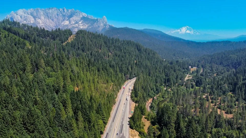 View of Mt. Shasta in Northern California Getty Images