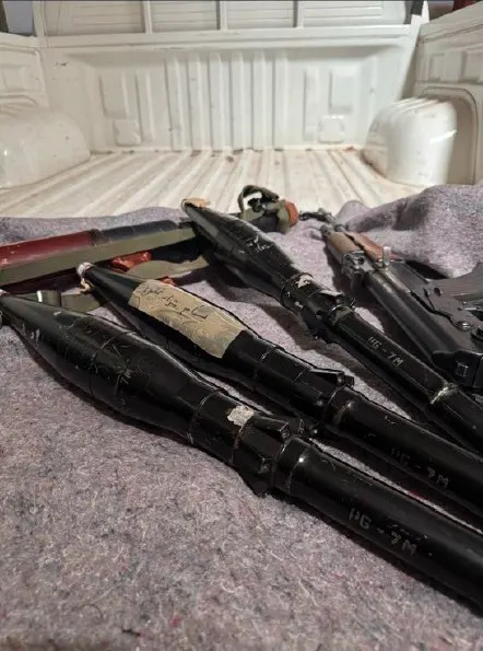 Firearms and RPGs that purportedly were to be used to kill U.S. servicemembers. US DIstrict Court, Kansas