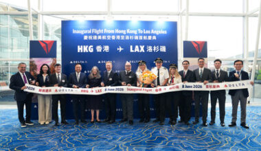 Delta Marks Inaugural Hong Kong-Los Angeles Flights