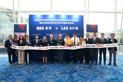 Delta Marks Inaugural Hong Kong-Los Angeles Flights