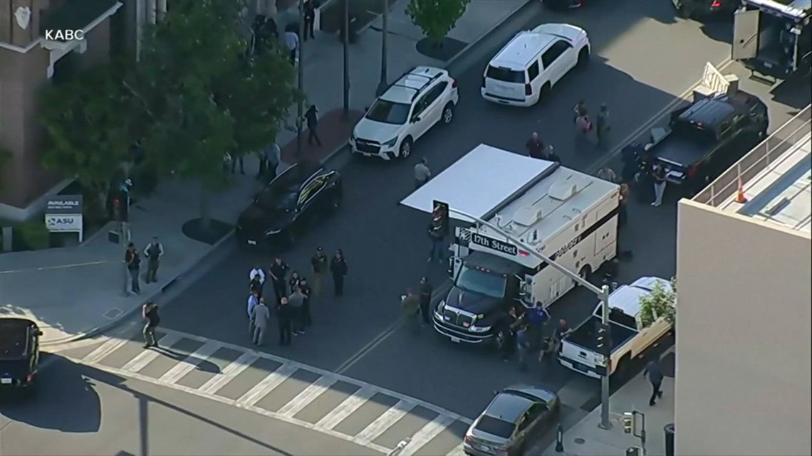 Bakersfield standoff ends with suspect shot, no hostages injured