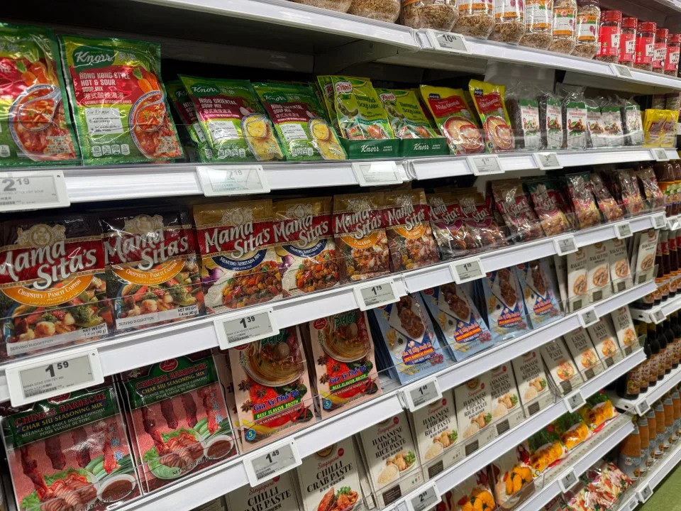 Mama Sita’s is a popular product from the Philippines.