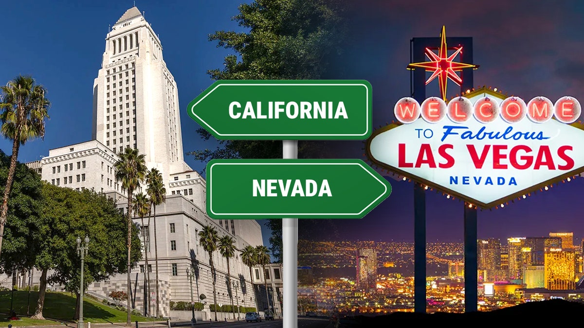 Skyline symbols from California and Nevada