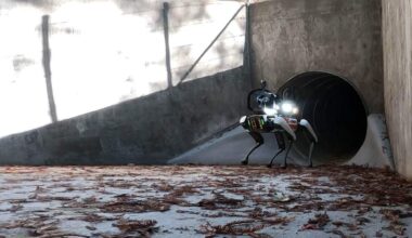 Caltrans uses robotic dog Spot to check California highways