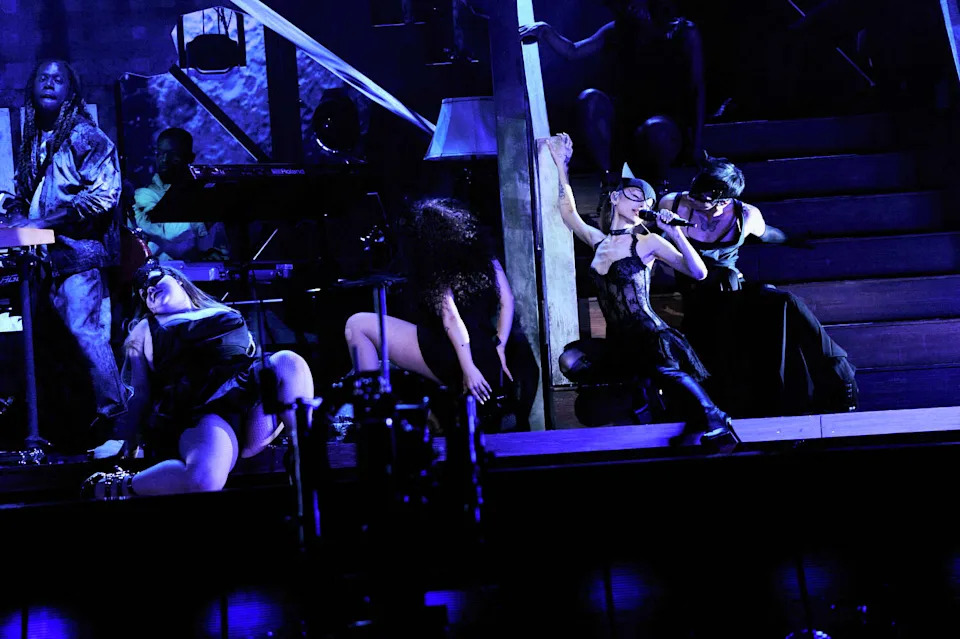 Ariana Grande kicked off her "Eternal Sunshine" tour at Oakland Arena, her first in seven years. (Julian Dakdouk)