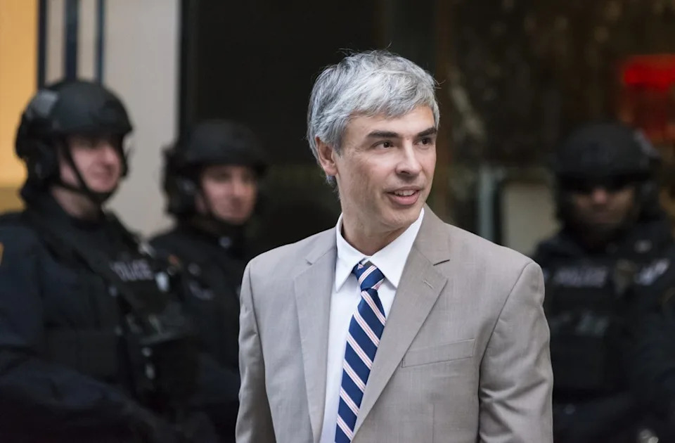 Larry Page in New York in 2016