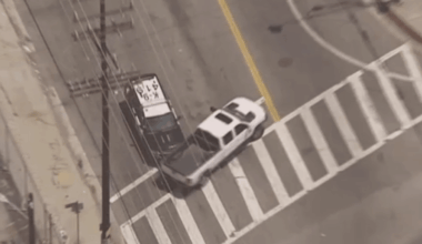 Watch: Officers chase pickup from Fontana into Los Angeles – NBC Los Angeles