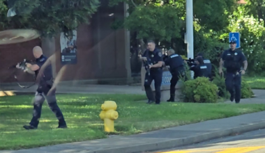 Library shooting suspect apparently wanted Columbine-type massacre, police say