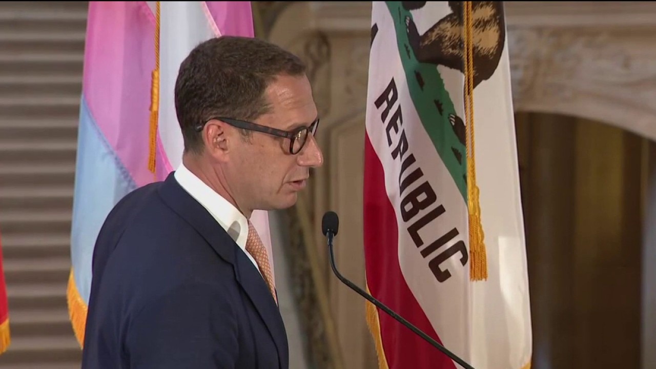 Mayor Lurie heckled over budget cuts during Pride Month kickoff at City Hall