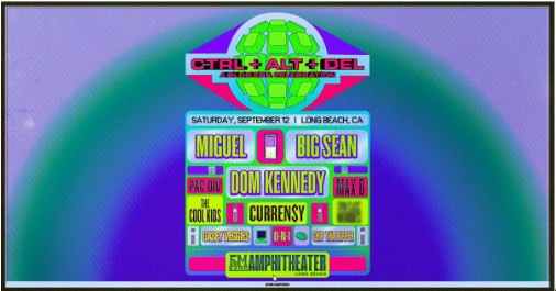 Miguel and Big Sean to Headline Blog Era Festival in Long Beach