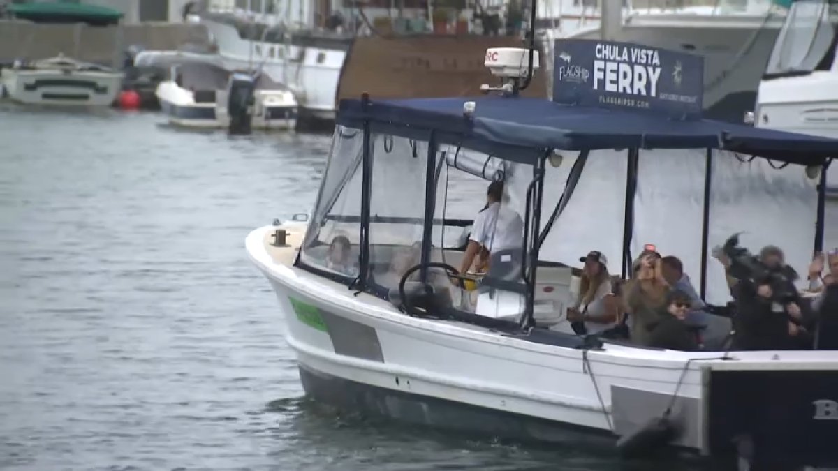 Ferry from Chula Vista to San Diego now open – NBC 7 San Diego