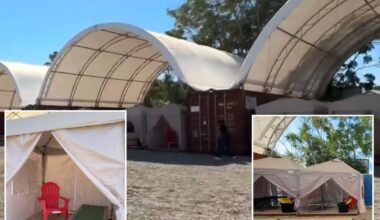 Sacramento opens $2.5M homeless tent camp that cost $20K per bed to build