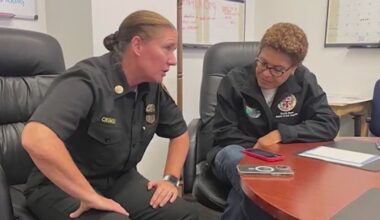 Former LAFD Chief Kristin Crowley sues Mayor Karen Bass for defamation