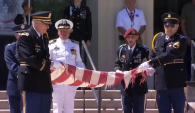 City of Fresno hosts its first American flag retirement ceremony