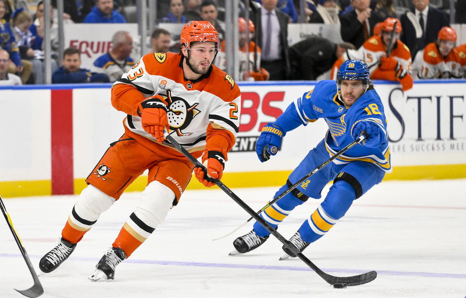 Ducks Trade Mason McTavish to St. Louis Blues