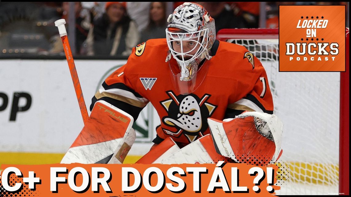 MUST-IMPROVE: Anaheim Ducks’ Lukáš Dostál Graded—Goaltending FLAWS Hurt Playoff RUN