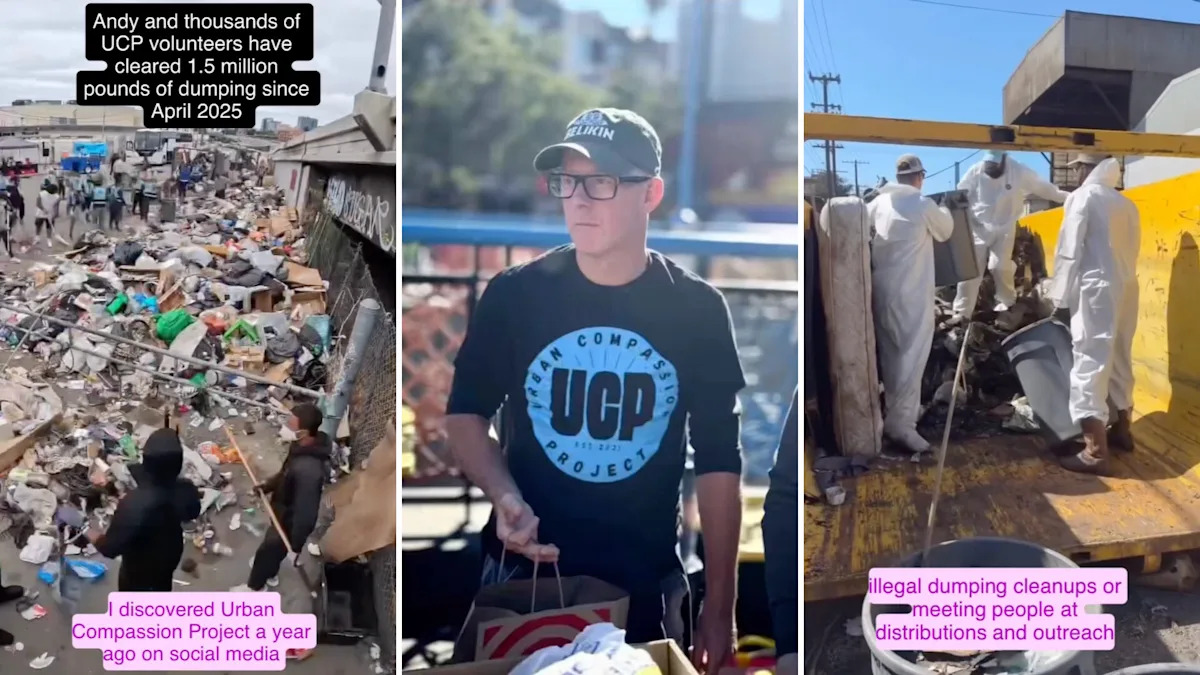 This volunteer found an Oakland cleanup group on social media and now helps clear 1.5 million pounds of trash