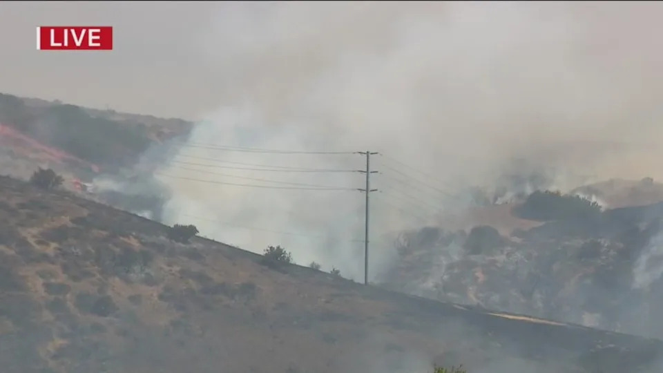Sorrento Fire (FOX 5/KUSI)
