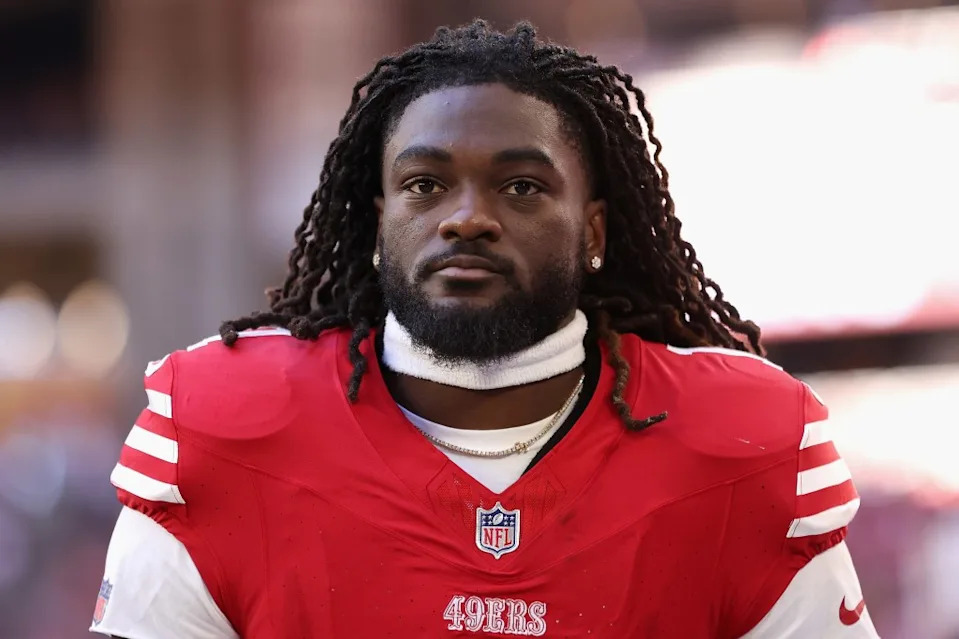 Aiyuk, who shined for the 49ers through his first three seasons in the NFL, has not played a down since injuring his knee in an October 2024 game against the Chiefs. Getty Images