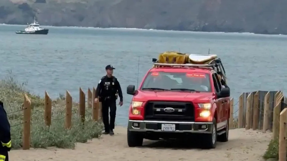 Fisherman pulled out to sea