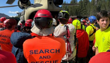 California crews search rugged Lake Tahoe wilderness for hiker missing since Memorial Day