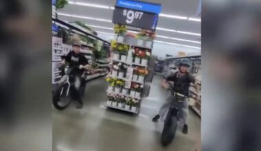 Teens on e-bikes storm OC Walmart, sparking safety outrage