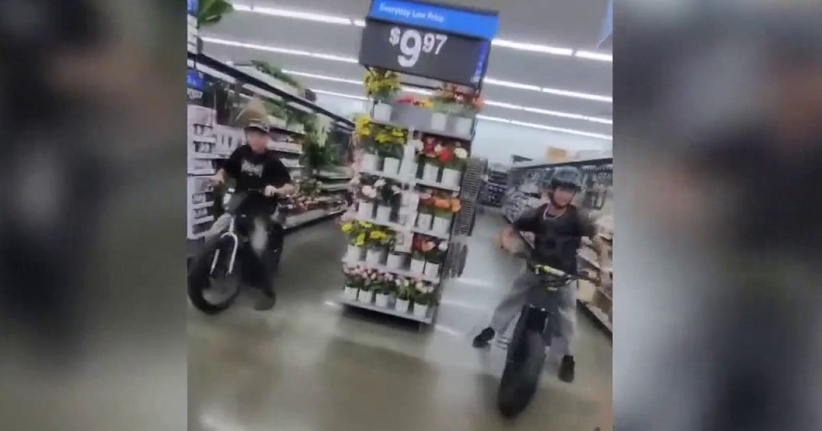 Teens on e-bikes storm OC Walmart, sparking safety outrage