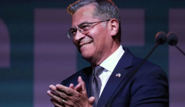 Republican drops from top spot in California governor's race