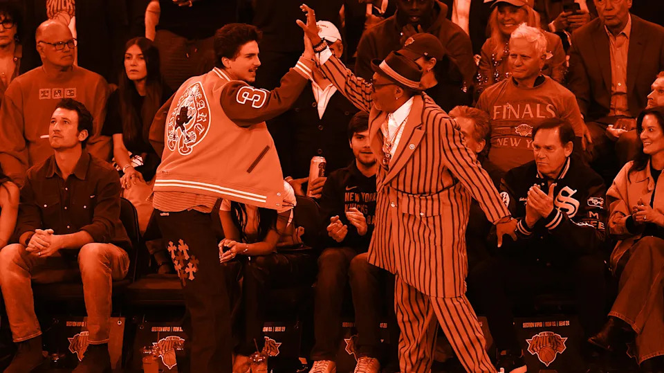 Some of the greatest New York Knicks courtside outfits we have ever seen at Madison Square Garden include celebrity fans like Timothee Chalamet and Spike Lee.