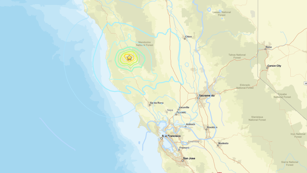 Magnitude-5.6 earthquake shakes parts of Northern California – NBC Los Angeles