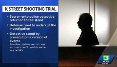 K Street shooting trial: Lead detective on stand for a week now