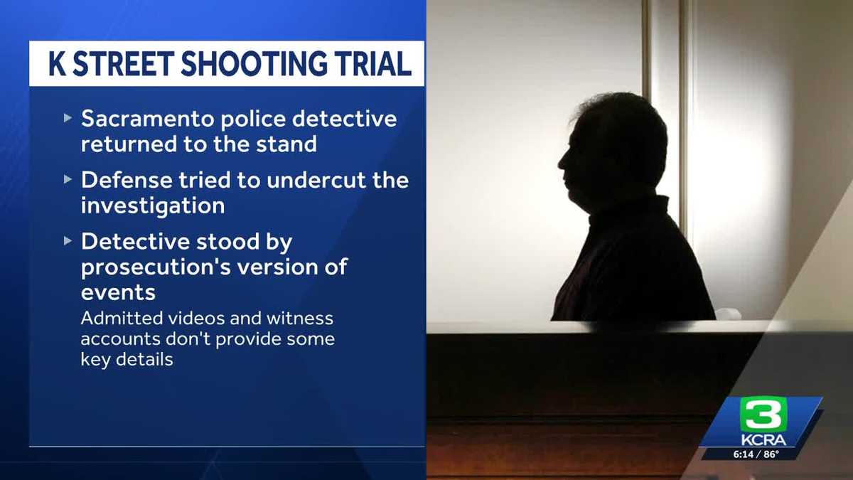 K Street shooting trial: Lead detective on stand for a week now