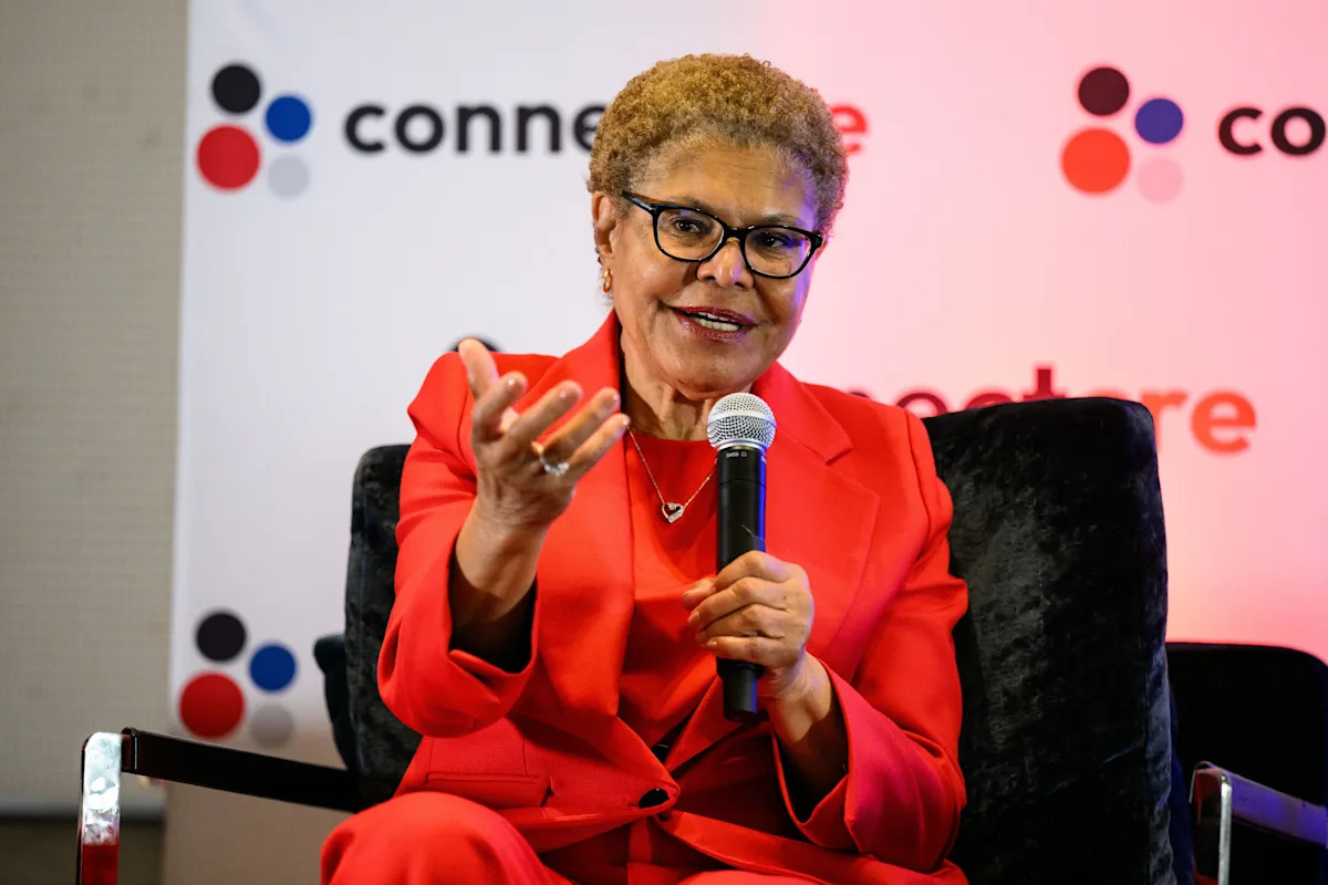 LA Mayor Karen Bass, acknowledging mistakes, angles for second term in struggling city