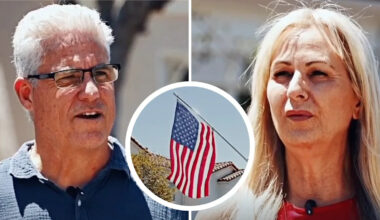 California Residents Outraged After HOA Requires Them to Relocate Their American Flags