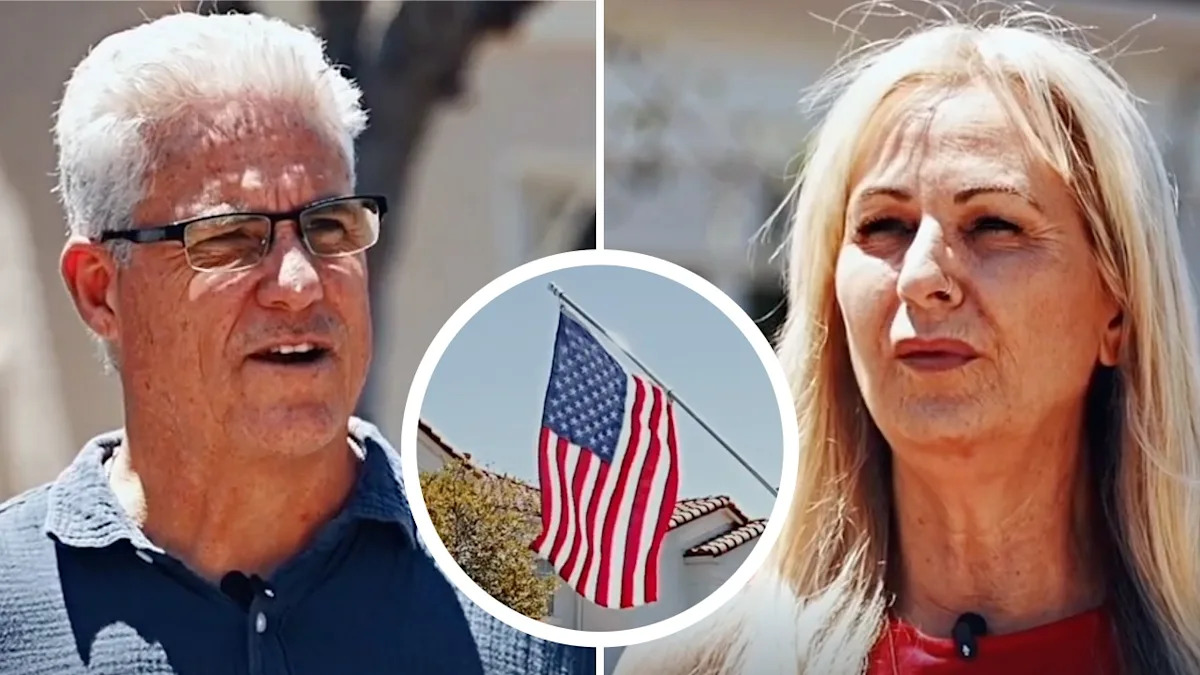 California Residents Outraged After HOA Requires Them to Relocate Their American Flags