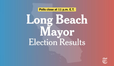 Long Beach, Calif., Mayor 2026: Live Election Results