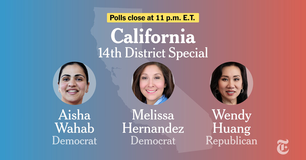 California 14th Congressional District Special 2026: Live Election Results