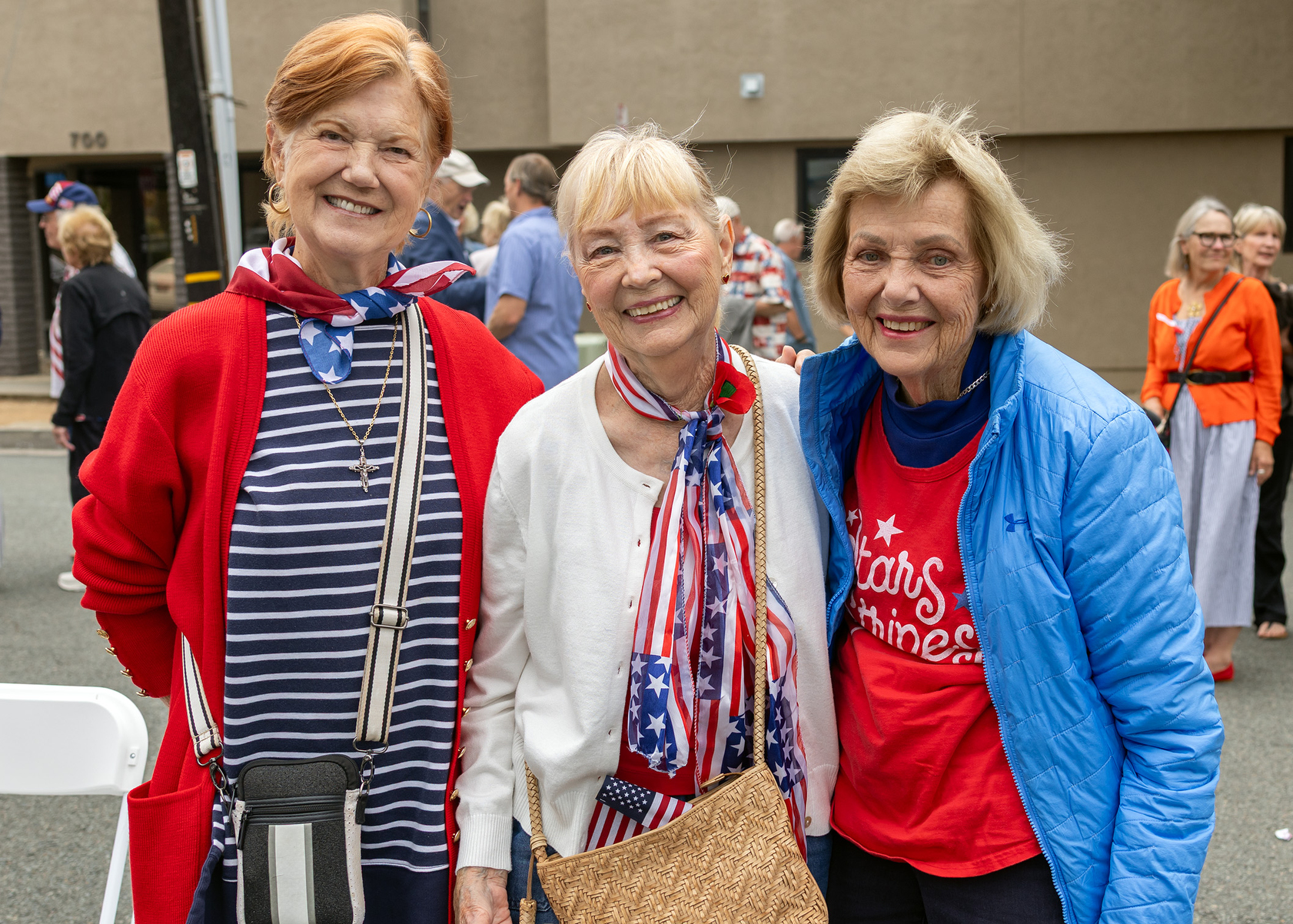 Marjorie Camp, Sharon Fabry, Barbara Naas (Jon Clark)