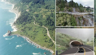 Fixing former California wagon trail could cost taxpayers billions and destroy ancient redwoods